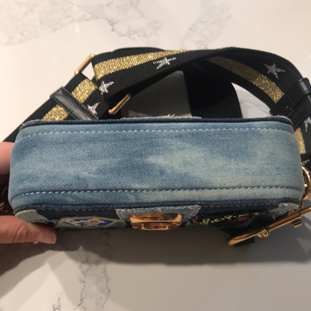 Marc Jacobs denim patch snapshot crossbody bag - Picture 7 of 11